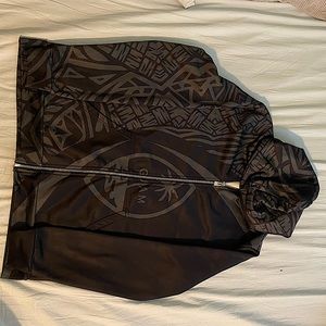 Guam polyester zip up jacket